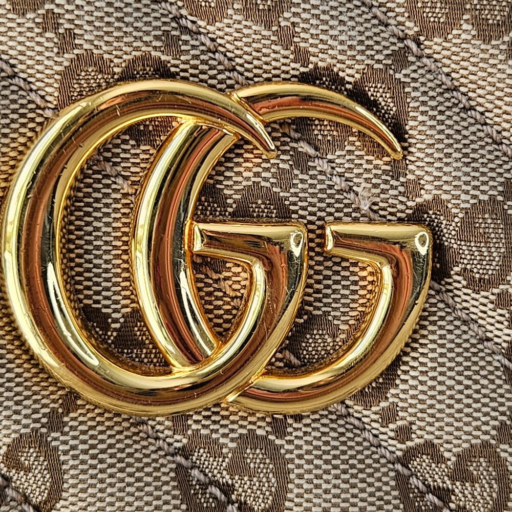 Gucci Marmont Quilted Canvas - Picture 2 of 12
